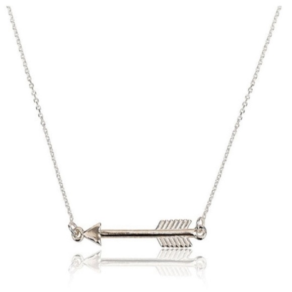Silver Arrow Necklace - Picture 2 of 4